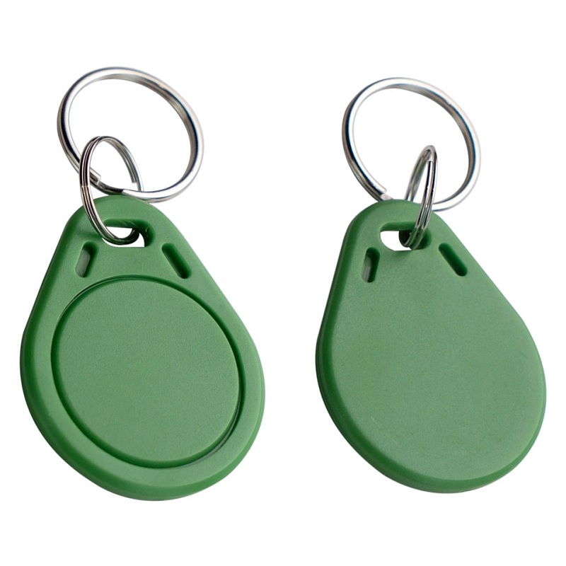 Picture of Green rewriteable Key fob 125 KHZ EM. Keyfob. 70102816